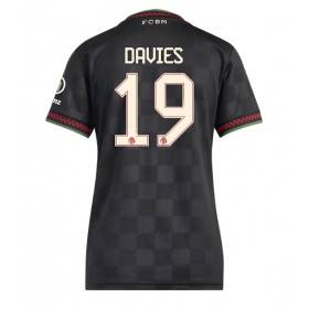 Dámské fotbalový oblečení Bayern Munich Alphonso Davies #19 Tretí košile 2025-26 Krátkým Rukávem
